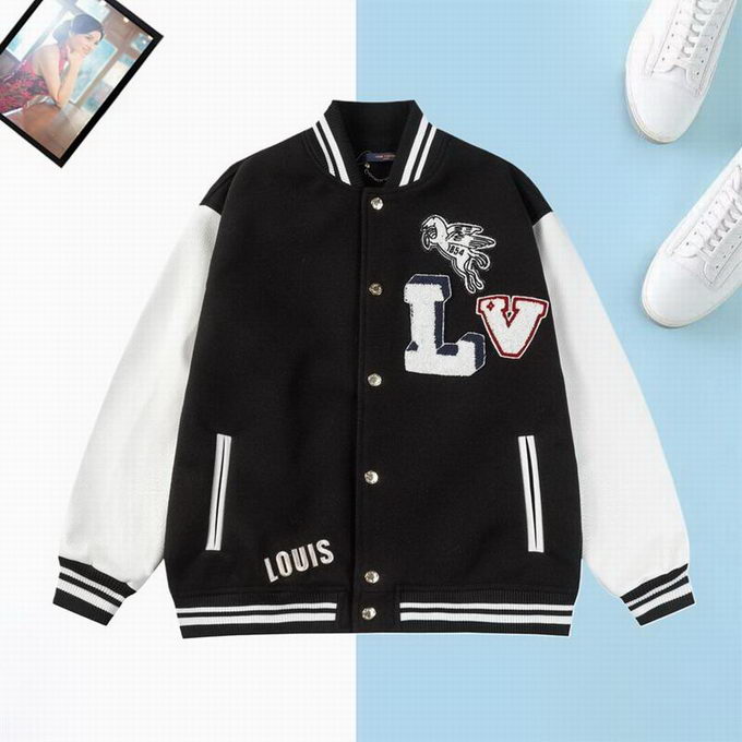 Louis Vuitton Baseball Jacket Mens ID:20240912-61